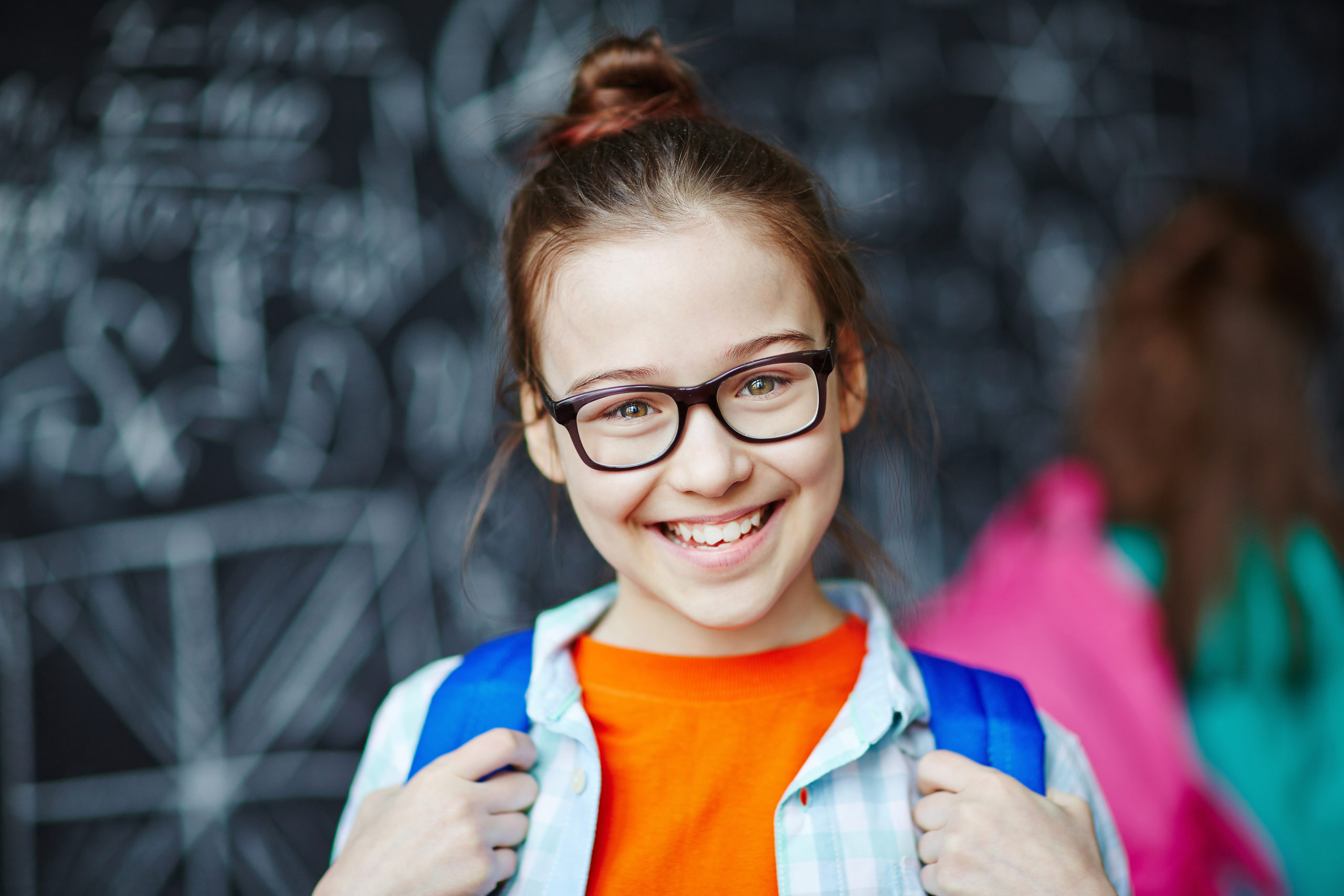 Retour à l'école?  C'est l'heure d'un examen de la vue !