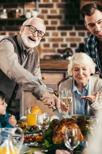 Aliments de Thanksgiving pour des yeux sains